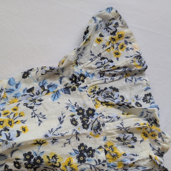 joie floral clip dot ruffled lace trim summer dress with peekaboo back 3T girls - Picture 9 of 9